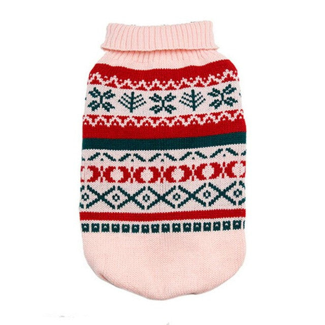 pet dog clothes winter warm dog coat jumpsuit christmas sweater dog clothes for small dogs hondenkleding