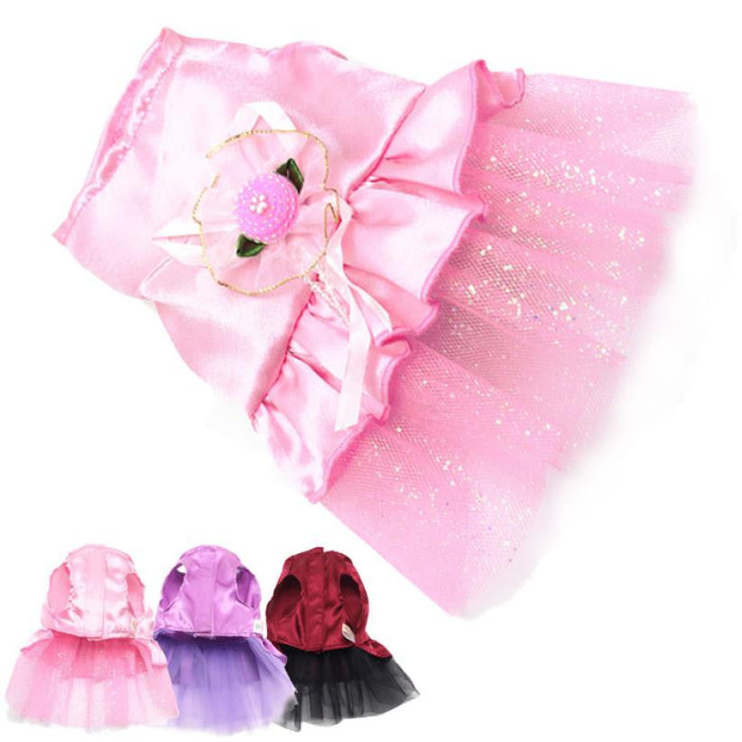 dog clothes for small dogs Dress Lace Skirt Pet Puppy small dog clothes Costume clothes for dogs chien  XT