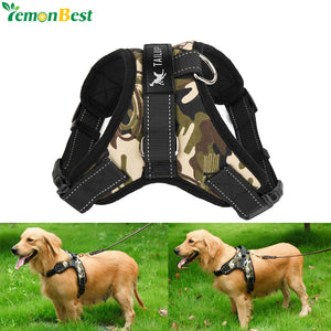 Pet Supplies Large Dog Harness Collar Soft Adjustable Harness Vest Dog Chest Strap For Medium Large Dog Walk Out Hand Strap M/L